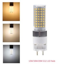 12W 16W 20W Ceramics G12 LED Bulb Lights 3000K 4000K 6000K Dimmable