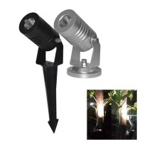 5W 2700K-6000K Small COB LED Spike Garden Spot Light with 30/45/60° Reflector IP67