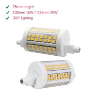 15W 20W  78mm 300° Bright R7s LED Linear Bulb Light Dimmable Φ35/35mm