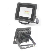 10W 20W 30W 50W 100W 150W 200W Slim RGB Color Changing LED Floodlight IP65