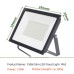 10W 20W 30W 50W 100W 150W 200W Slim LED Floodlight IP65