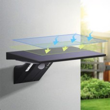 4.2W Solar Powered LED Wall Light Security Light with Motion Sensor IP65